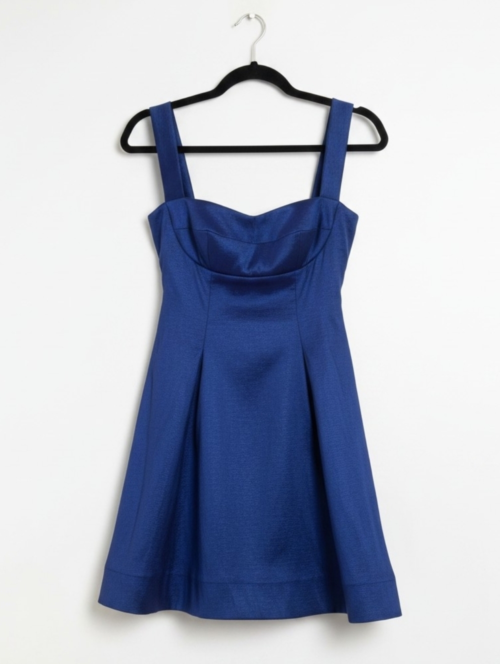 NWT! B Darling Classic Blue Sweetheart Fit & Flare Dress